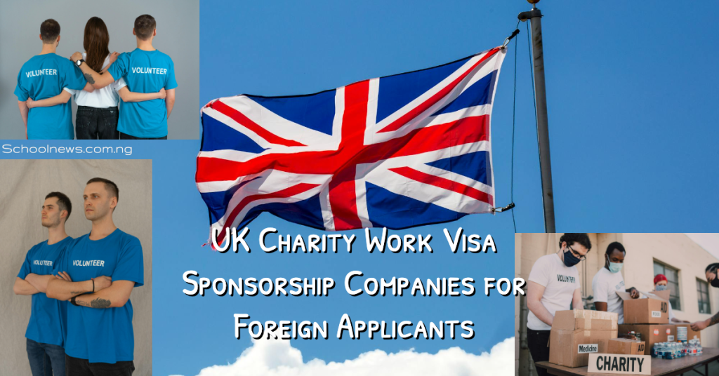 UK Charity Work Visa Sponsorship Companies