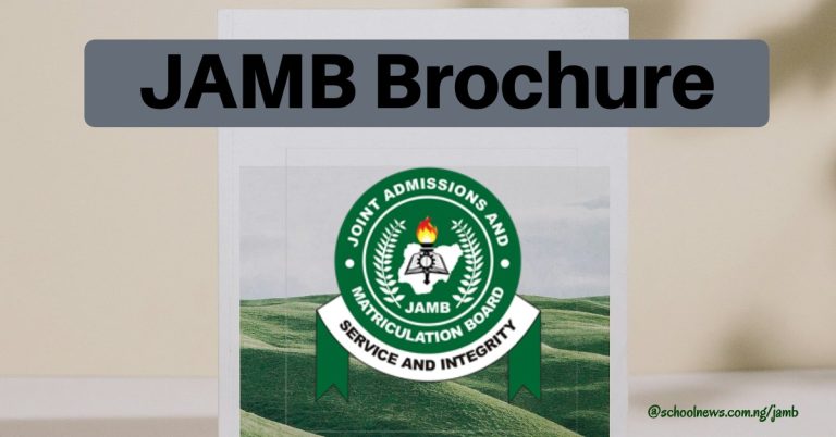 JAMB brochure (Access and Download Guide)