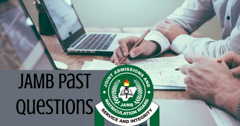 JAMB Past Questions 2024/2025 (Free Download)
