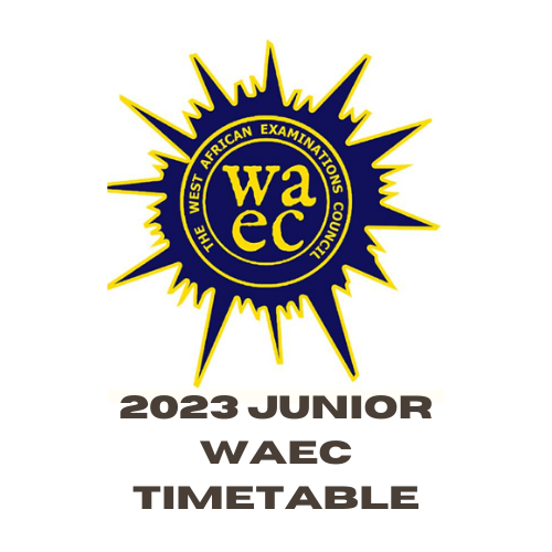 2024 Junior WAEC Timetable